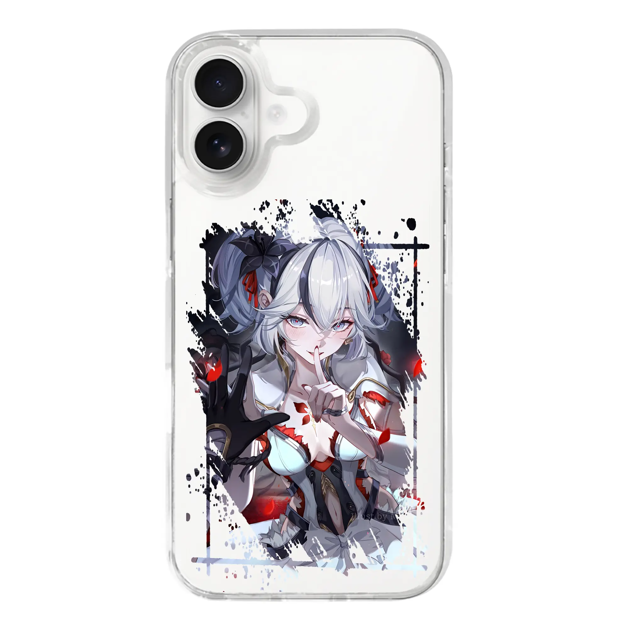 鳴潮 グッズ ツバキ - iPhone 17シリーズ 透明スマホケース – 薄型・耐衝撃・精密フィット保護カバー